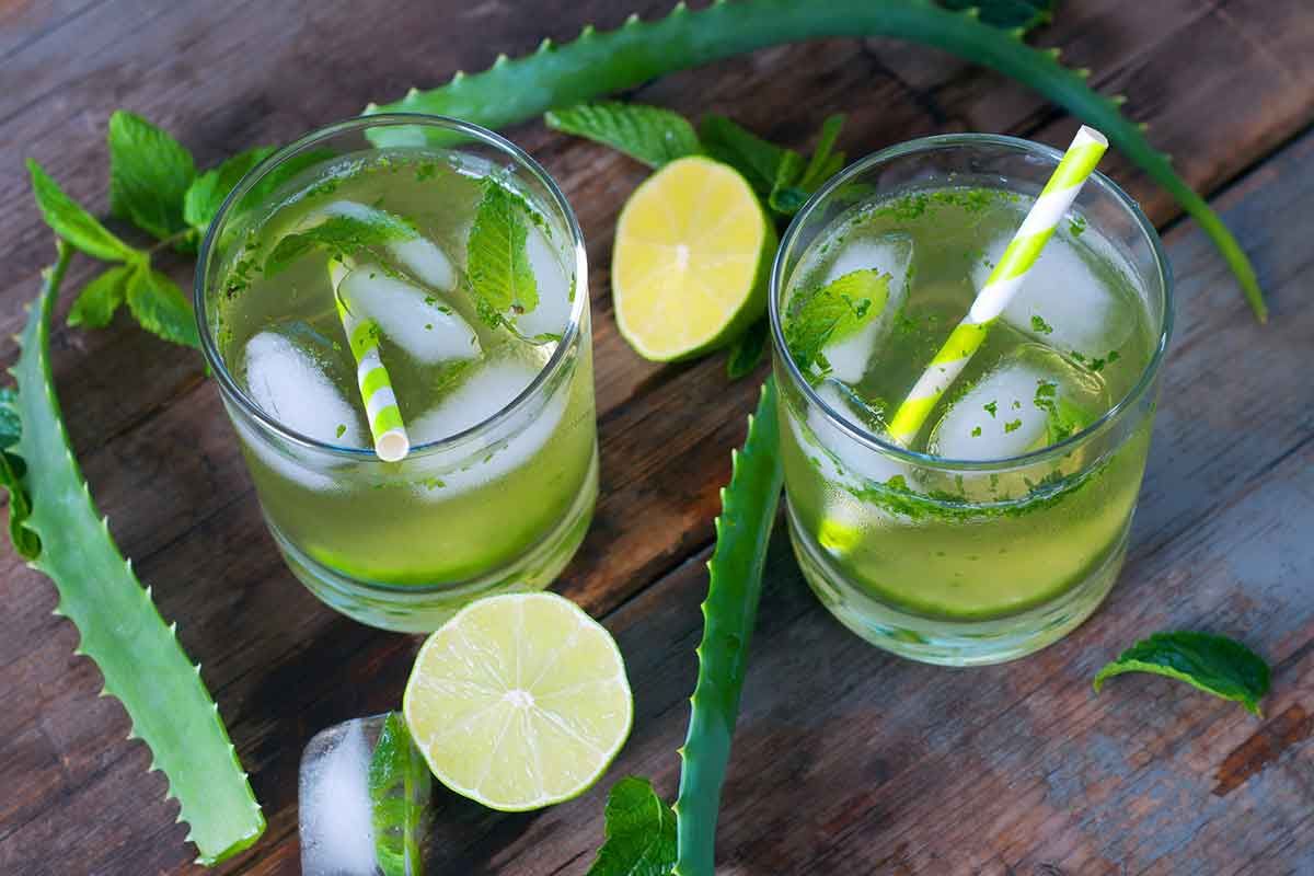 Was sind die Vorteile von Aloe Vera mit Zitrone am Morgen?