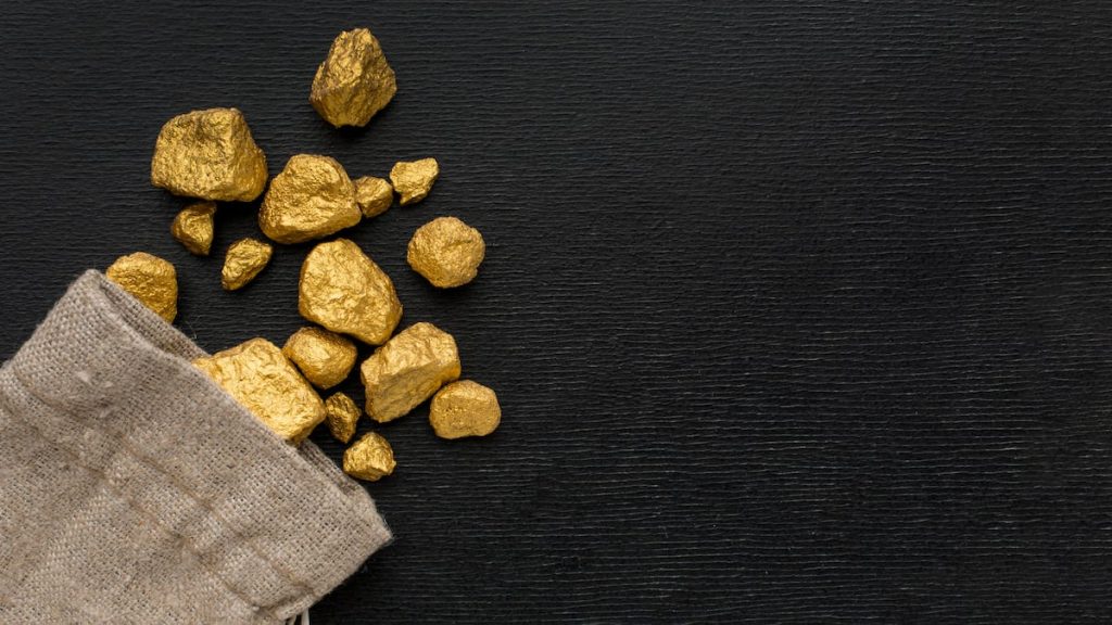 In einer unbekannten Region der Welt wurden große Goldvorkommen entdeckt