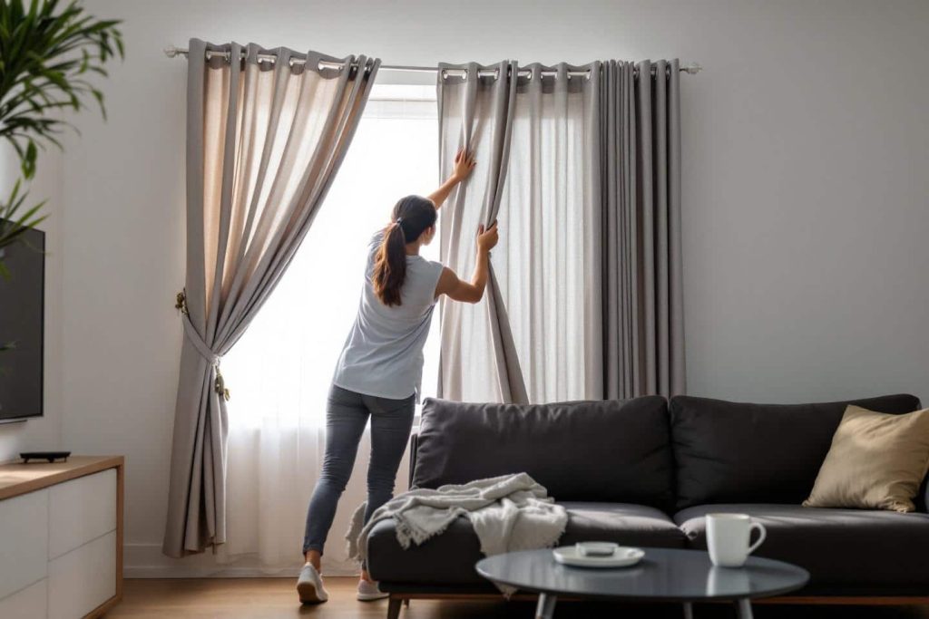 Warum das Vernachlässigen der Reinigung von Vorhängen die Sauberkeit und Luftqualität in Ihrem Zuhause beeinträchtigen kann.