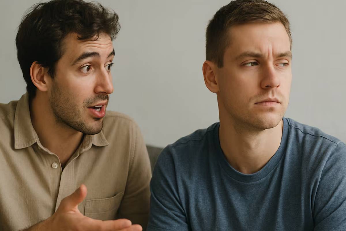 Wie man in jedem Gespräch gehört wird, auch wenn man unterbrochen und abgelenkt wird