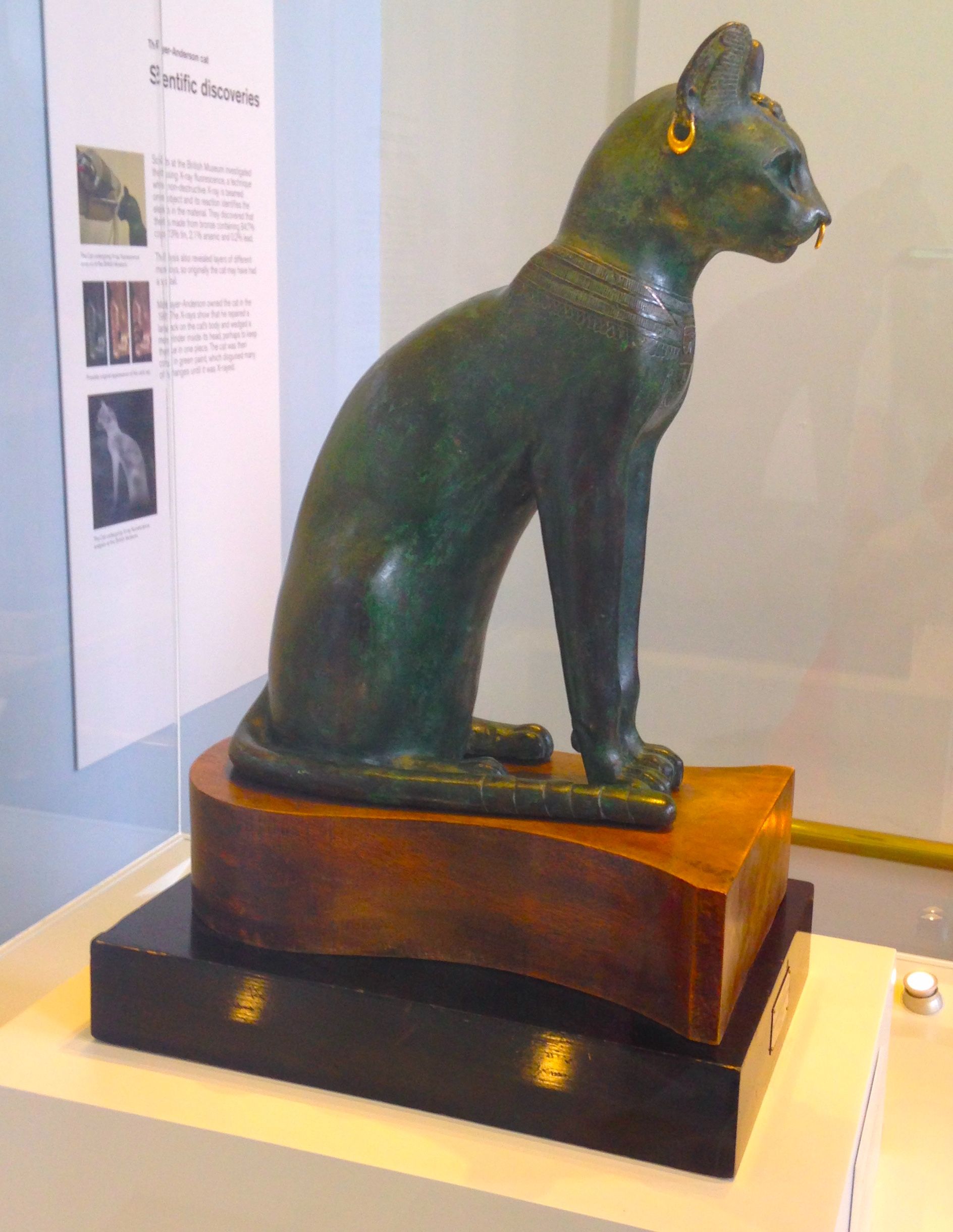 Die Geschichte der legendären Katze von Geyer-Anderson, ein Werk, das uns beobachtet