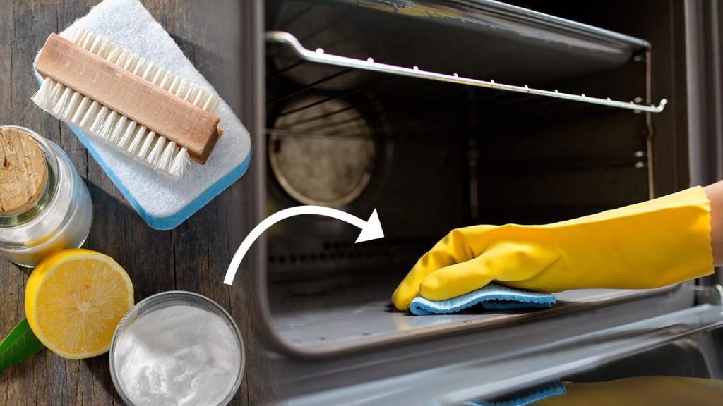 Reinigungsexperte: „Um den Backofen gründlich zu reinigen, muss man ihn mit Essig benetzen und mit Backpulver bestreuen.“