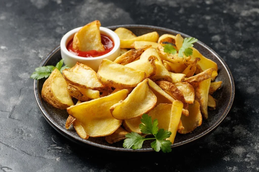 Diese knusprigen Bratkartoffelscheiben – eine tolle Alternative zu Pommes und Chips – sind der Hit dieses Sommers.