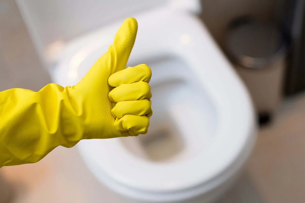 Wie man aus Zutaten, die in jedem Haushalt vorhanden sind, ein Reinigungsmittel für die Toilette herstellt