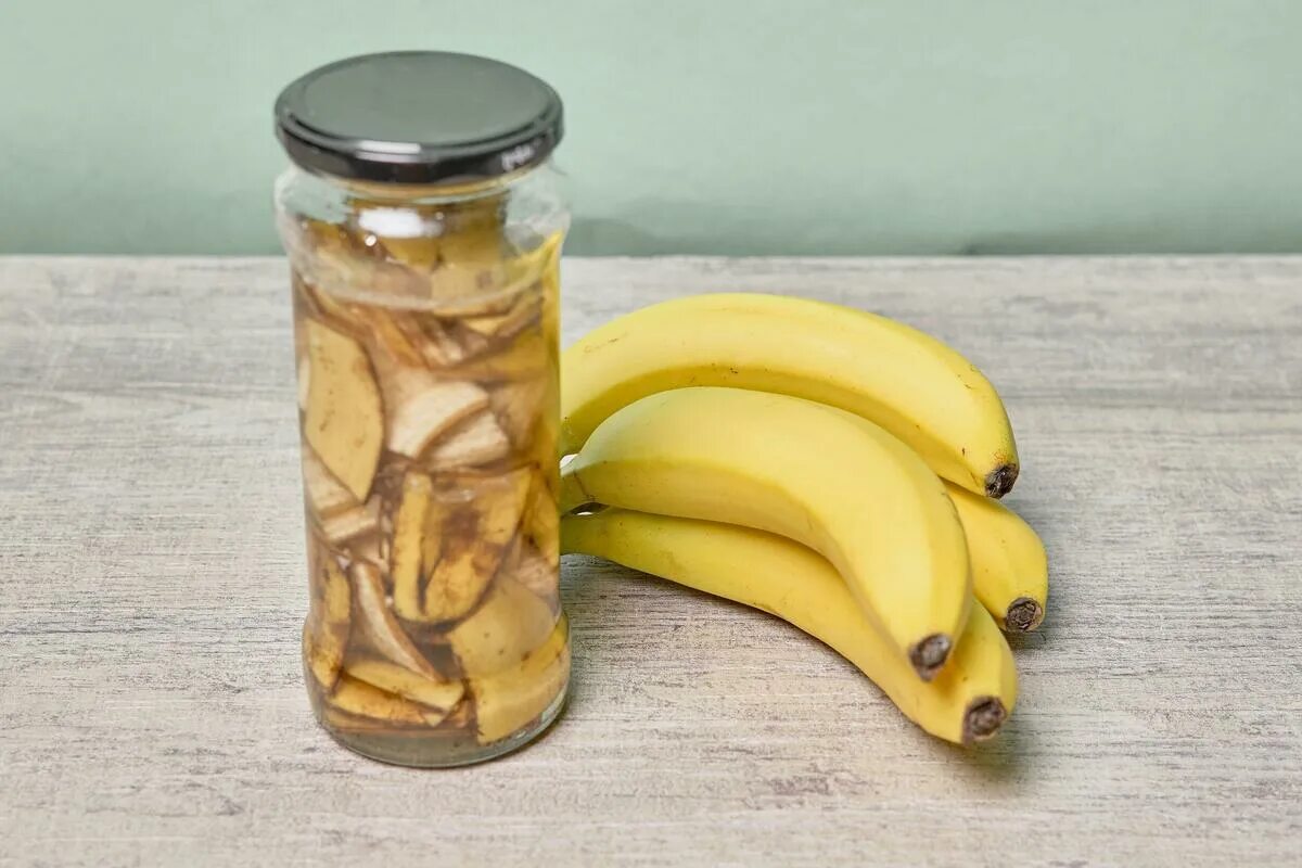 Warum Banana-Schalen mit Essig mischen?