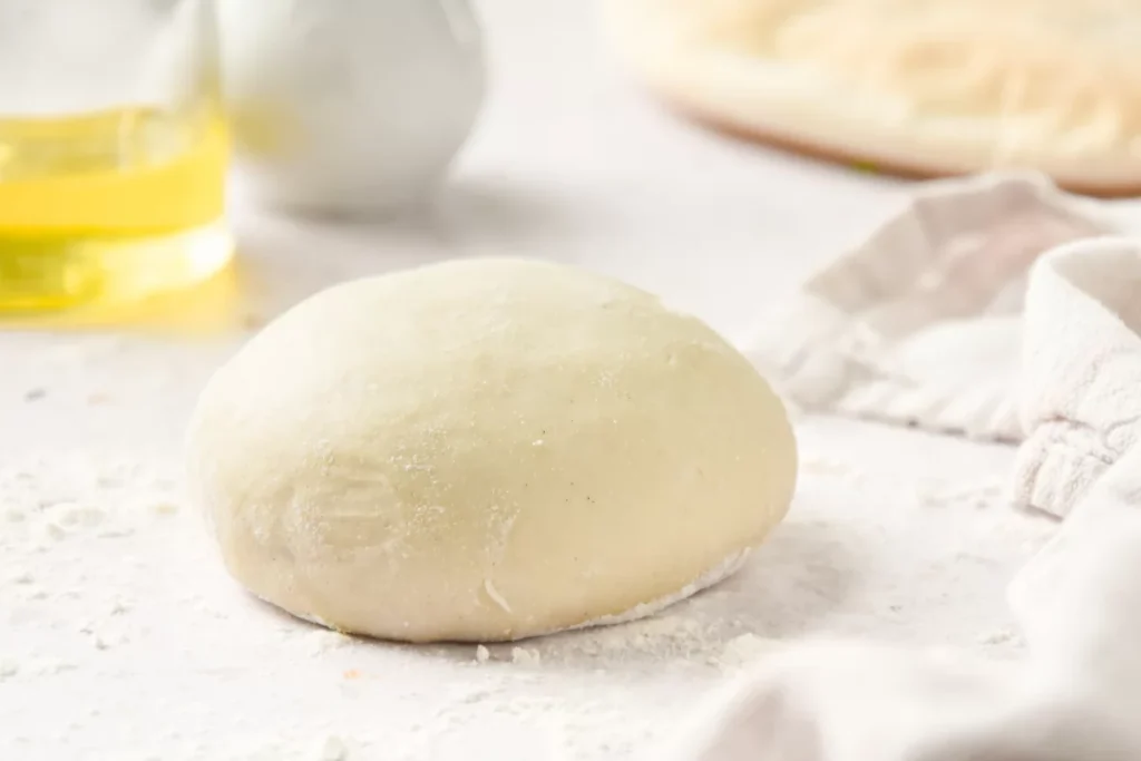 Pizzateig ohne Hefe.