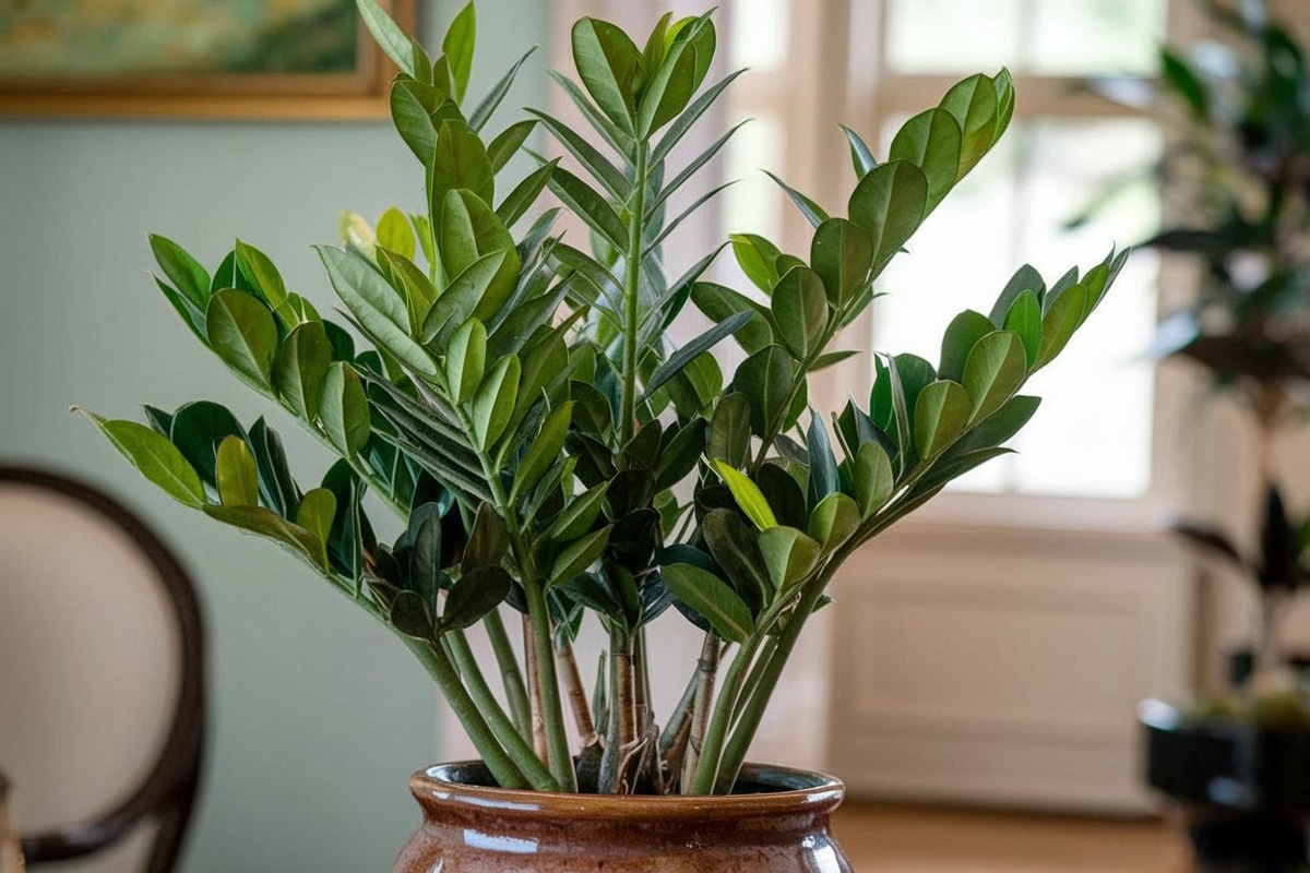 Gießen Sie dies in einen Topf, und Ihre Zamioculcas wird wieder aufleben, als käme sie gerade aus einem Urlaub in den Tropen.