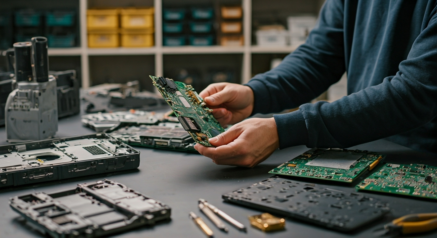 In welchen Elektronikgeräten ist am meisten Gold enthalten? Hier sind die Produkte, in denen es am meisten enthalten ist!