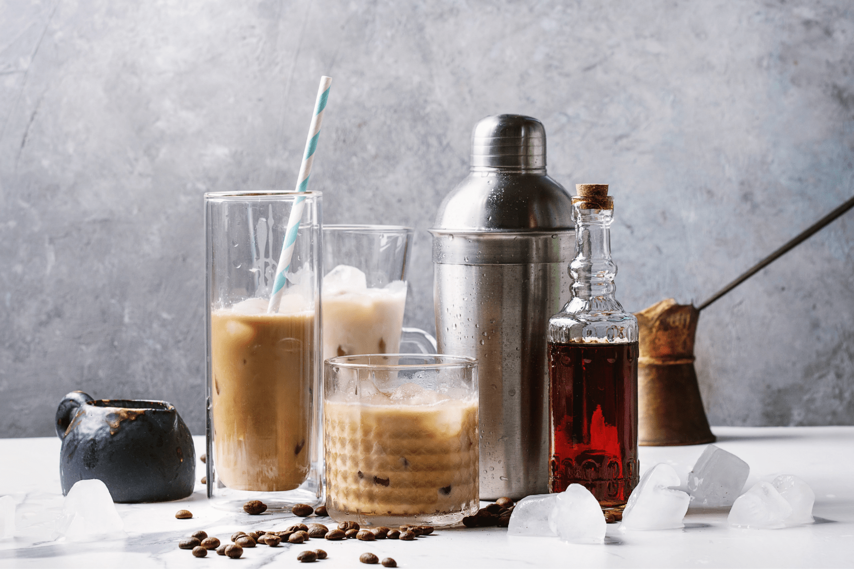 Wirkt besser als gewöhnlicher Kaffee. Belebt schnell und versorgt den Körper mit Nährstoffen